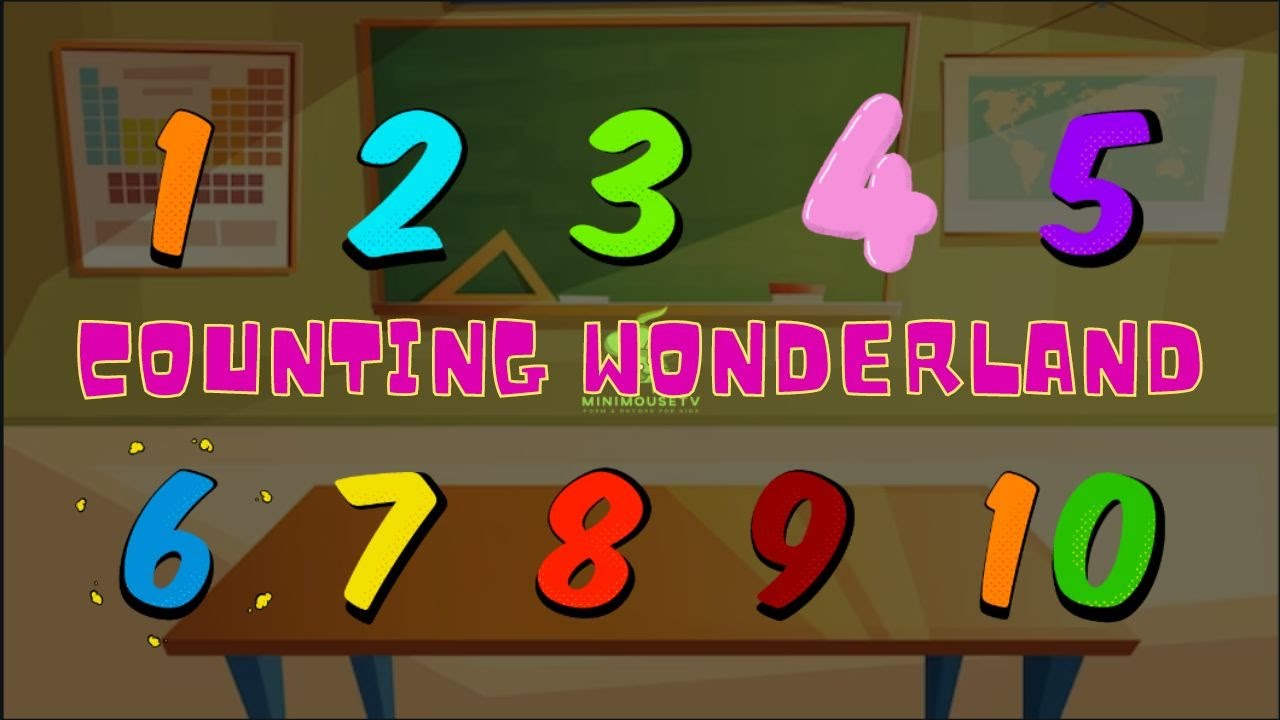 Counting Fun Poem & Rhymes For Kids MiniMouseTV - Poem & Rhymes For Kids