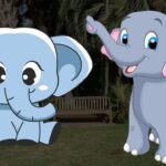 Jungle Serenade Elephants in the Garden Poem & Rhymes for Kids - MiniMouseTV