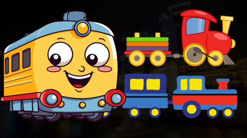 Choo-Choo Cheer Little Train Adventure Poem & Rhymes for Kids - MiniMouseTV - Poem & Rhymes For Kids