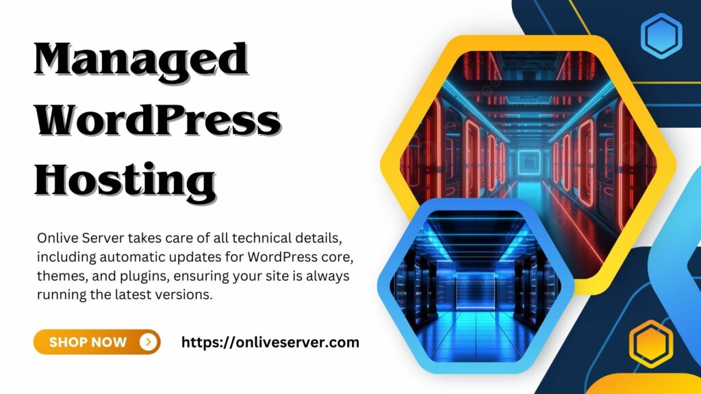 Illustration showing the benefits of switching to Managed WordPress Hosting