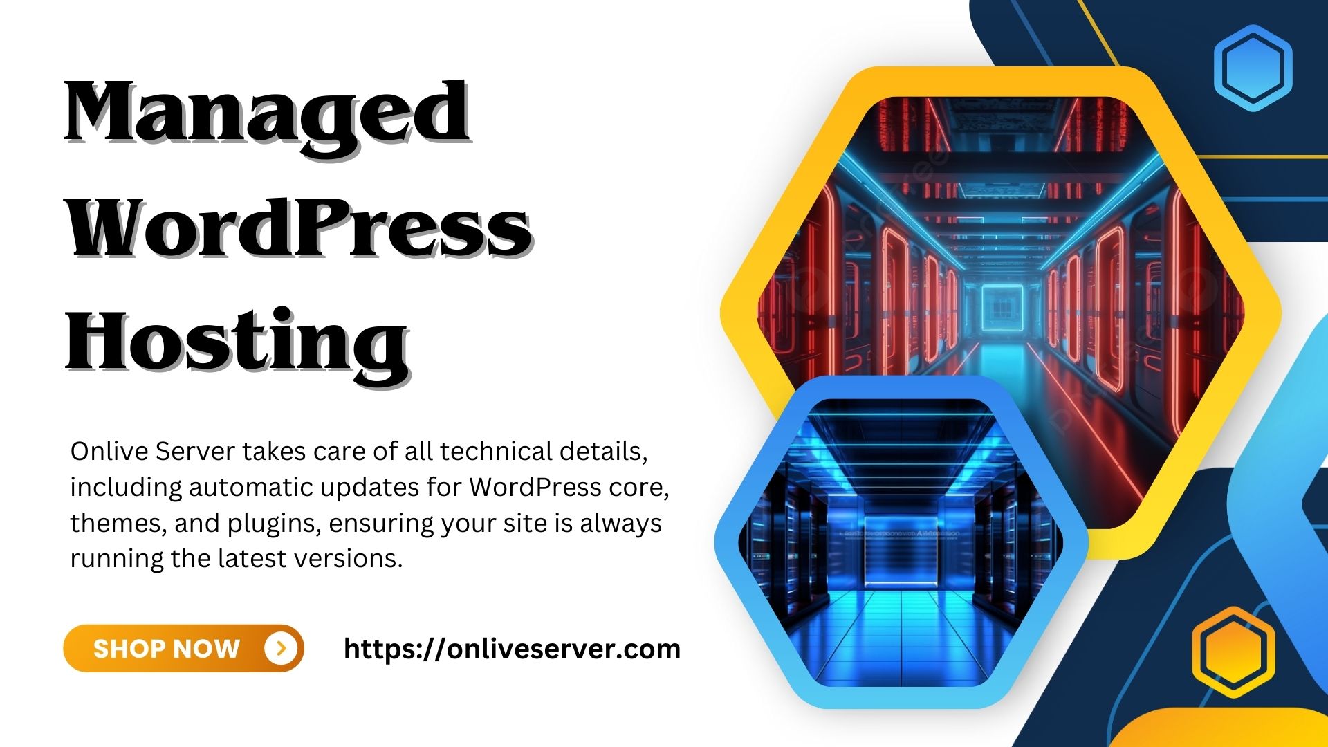 Illustration showing the benefits of switching to Managed WordPress Hosting