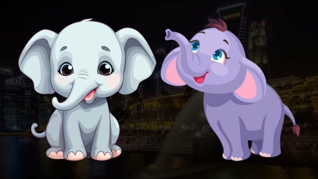 Trunk Tales Ellie the Elephant Poem & Rhymes for Kids - MiniMouseTV - Poem & Rhymes For Kids
