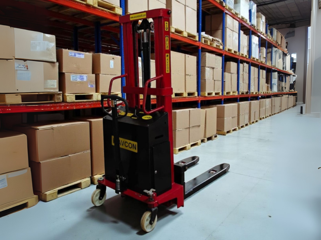 Battery Operated Fully Electric Stacker