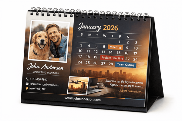 Customized Table Calendar
