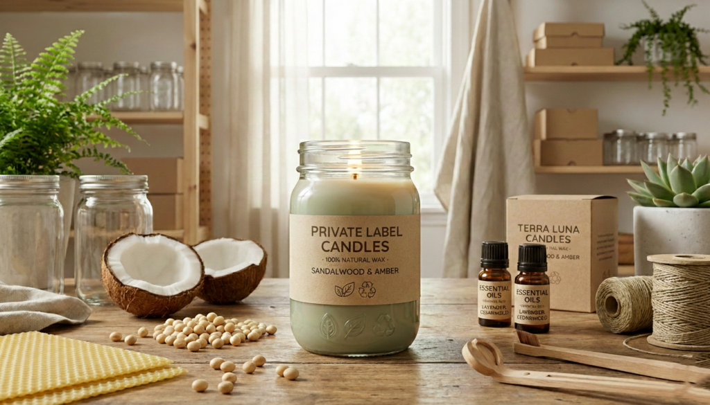 Eco-Friendly Candle Making: Sustainable 8-oz Mason Jar Options