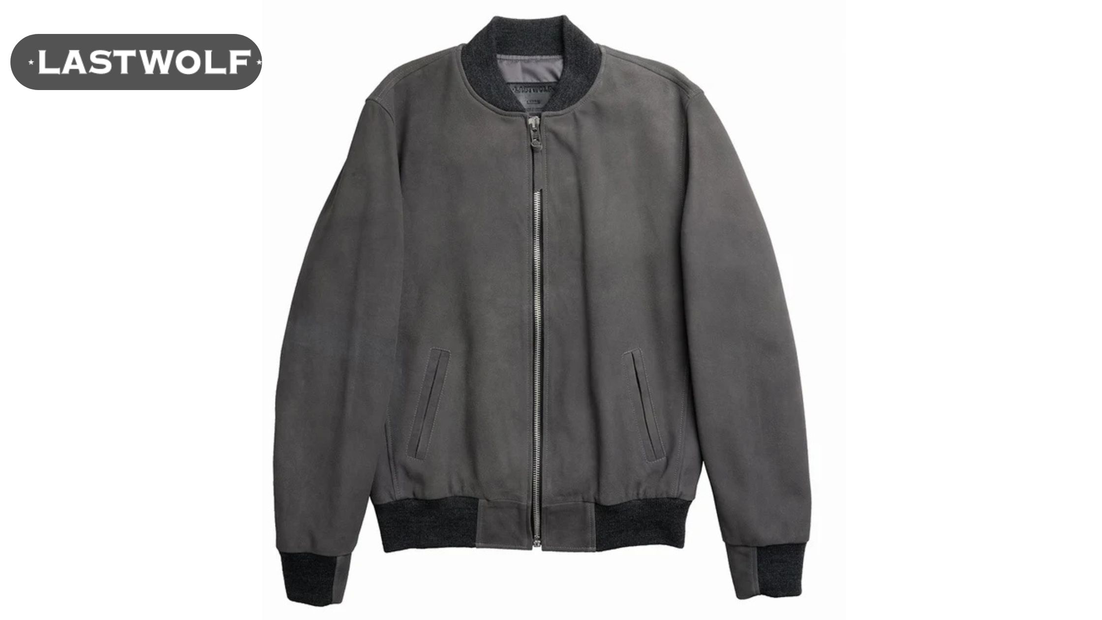 Solve Your Outerwear Issues With a Smart Gray Bomber Jacket