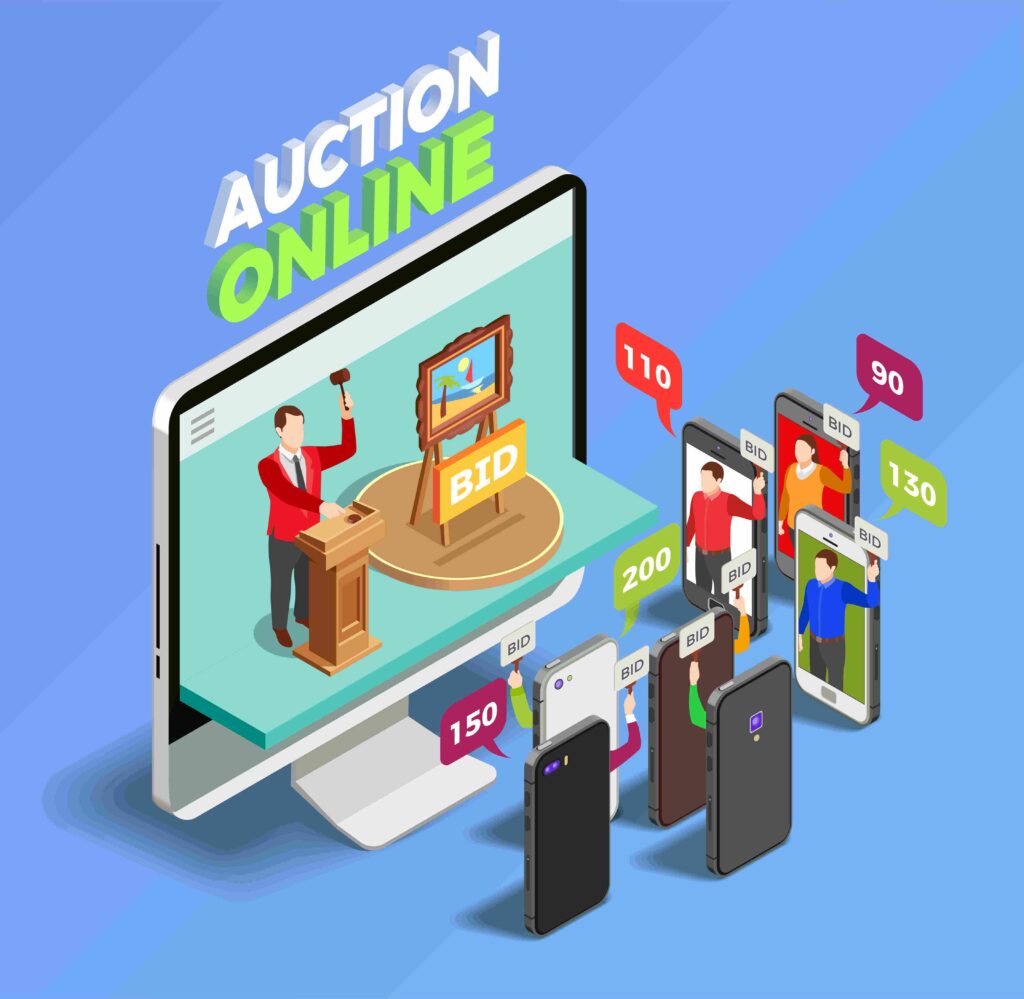 Auction inventory software