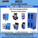ToolScoot for HSK 100A CNC Holders & Heavy-Duty Mobile Storage by Uratech
