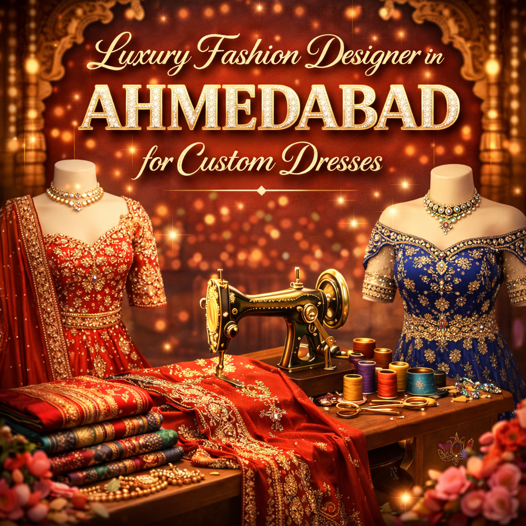 Luxury Fashion Designer in Ahmedabad for Custom Dresses