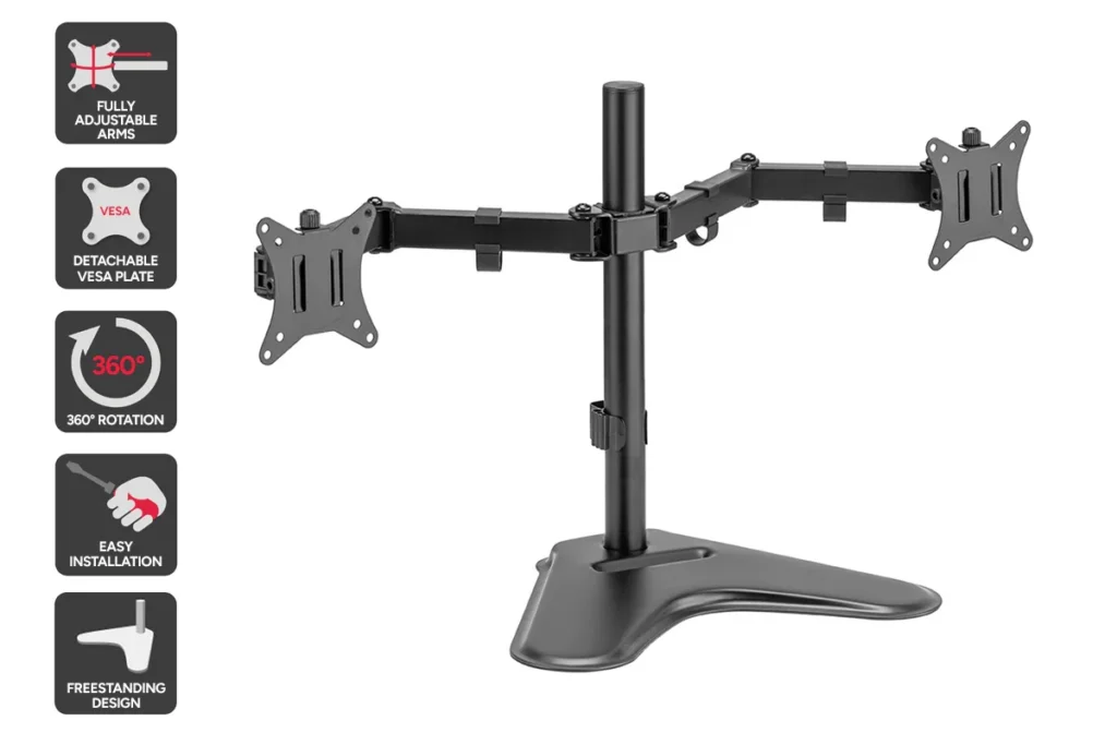 HP monitor dual stand