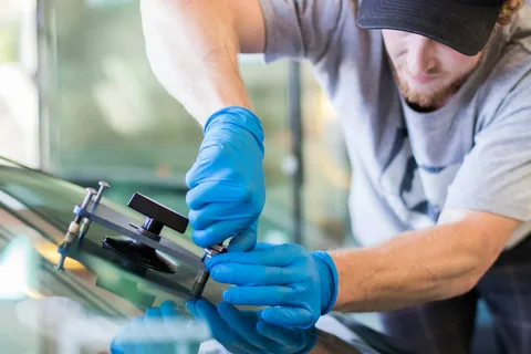 mobile windshield rock chip repair services
