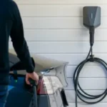 EV charging station installation