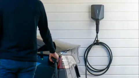 EV charging station installation