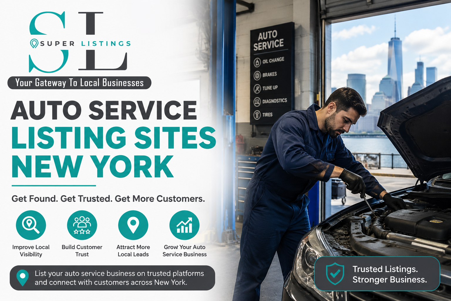 auto service listing sites new york