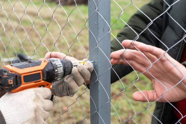 chain link fencing installation