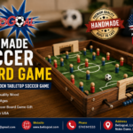 handmade soccer board game