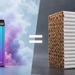 How Many Cigarettes Is a 50K Puff Vape Equal To?