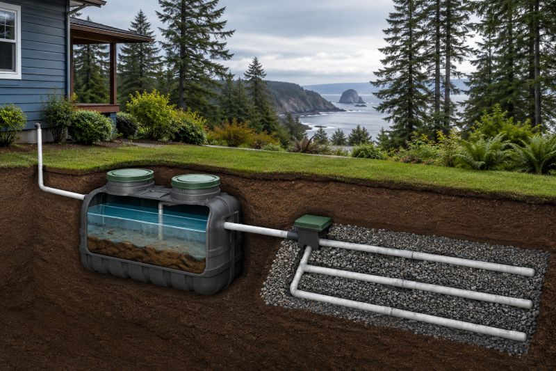 underground septic system