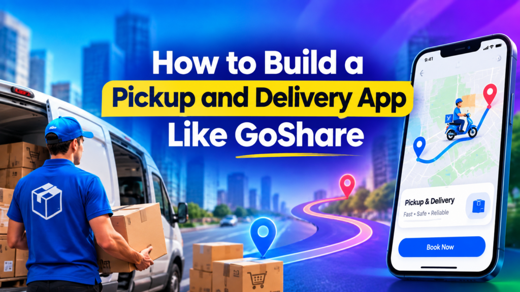 best pickup and delivery app development company