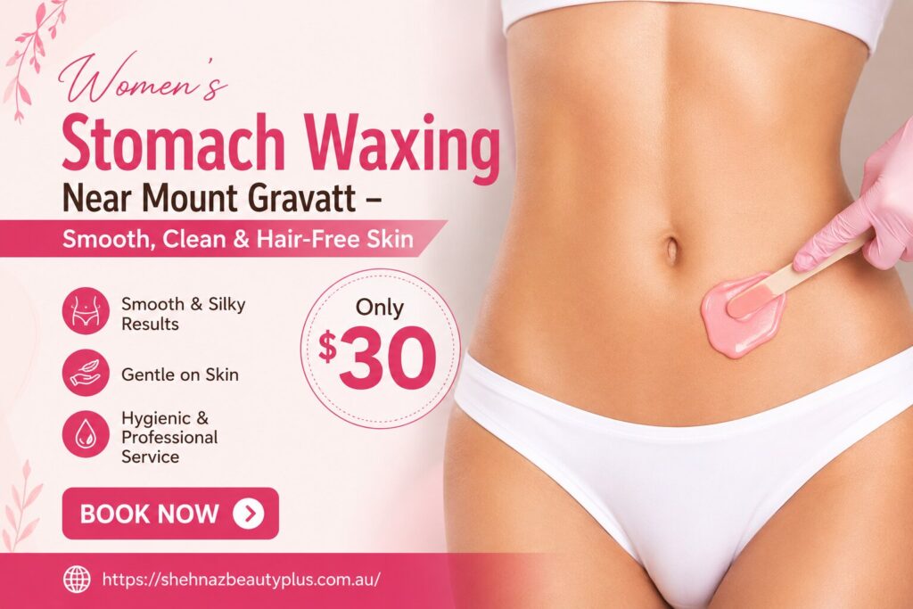 Women Stomach Waxing Near Mount Gravatt