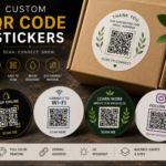Custom QR Code Stickers