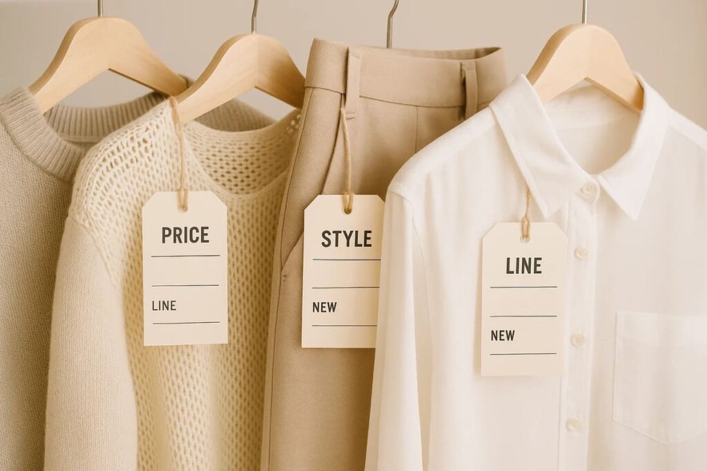 Custom apparel tags