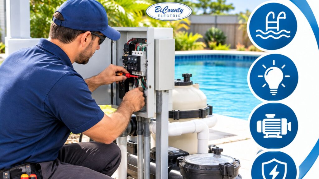How Does a Pool Electrician Handle Pool Wiring?