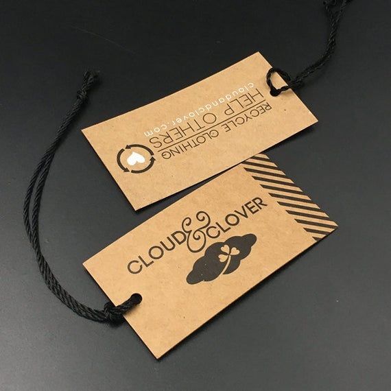 Custom Manila Tags