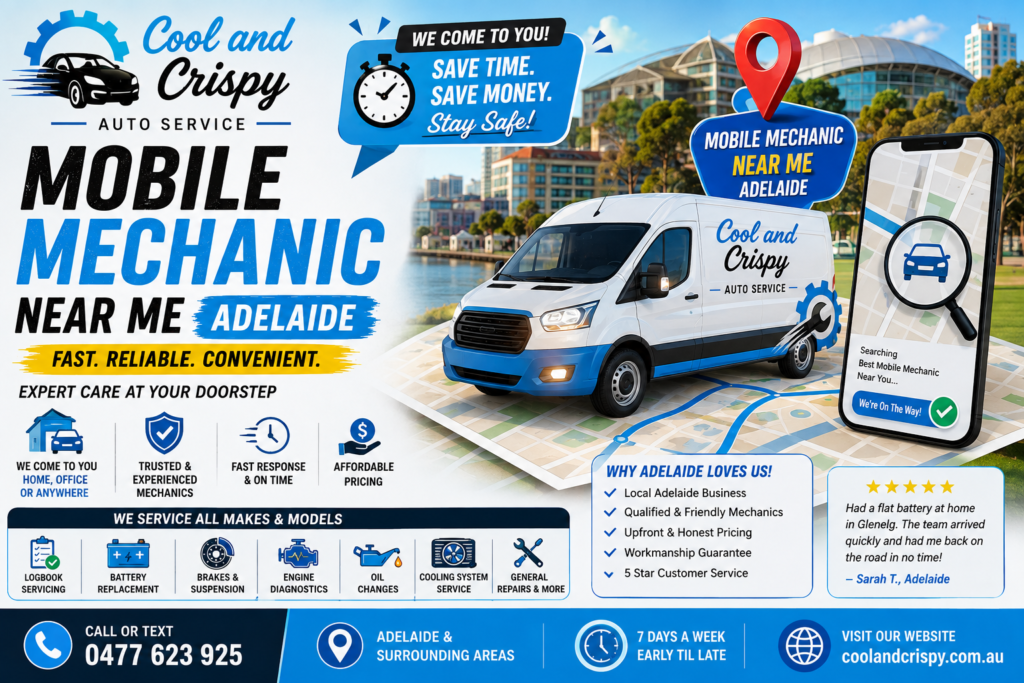 Mobile Car Diagnostics Adelaide: Find the Cause Before Replacing Expensive Parts