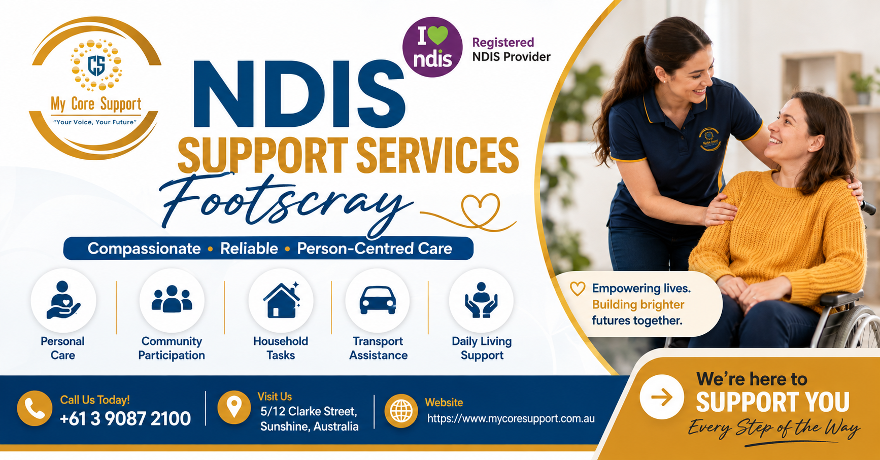 NDIS Support Footscray: Practical, Personalised Support for Everyday Life