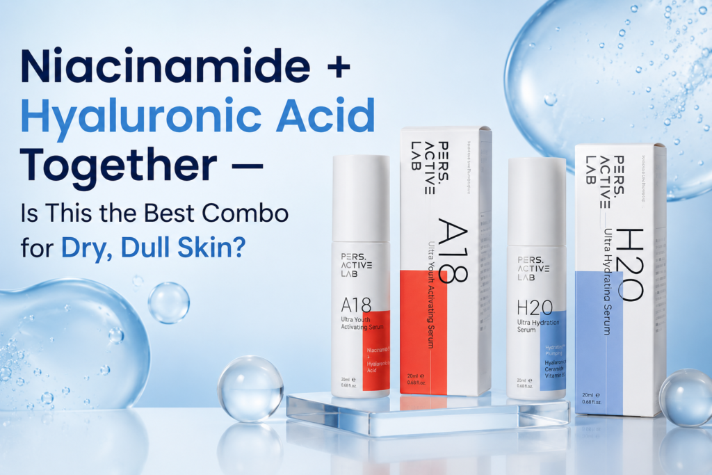 Niacinamide + Hyaluronic Acid Together by skin pal